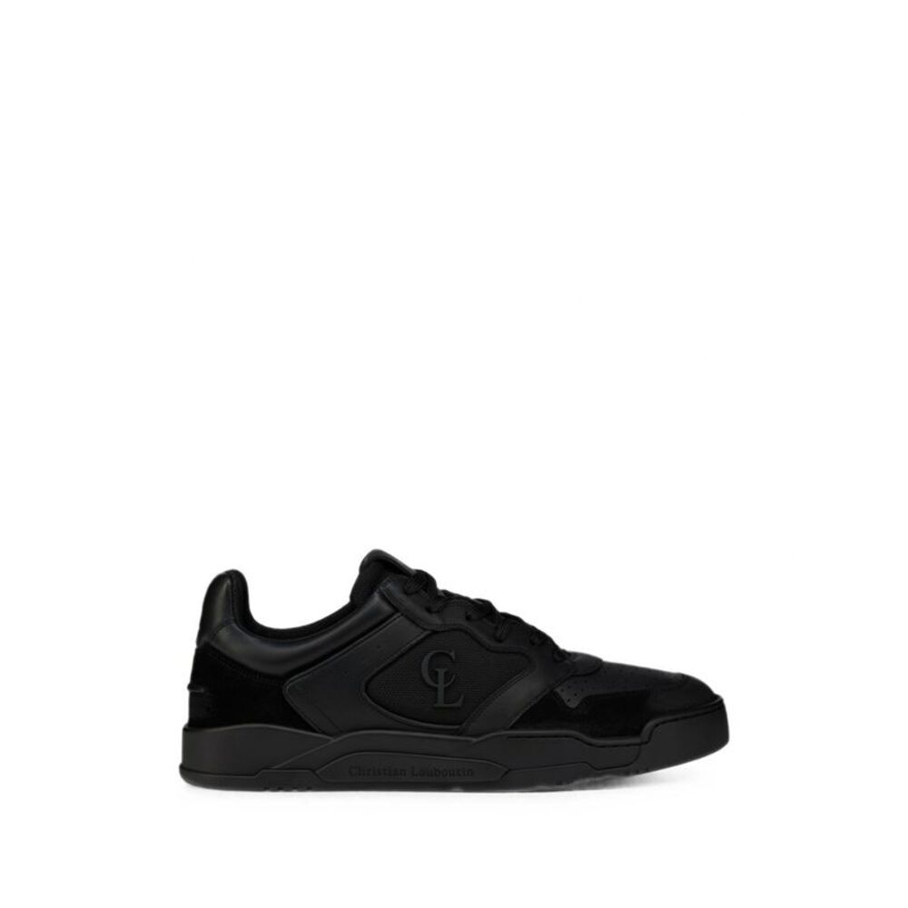 Christian Louboutin Men Basketball 1 Retro Leather Sneakers